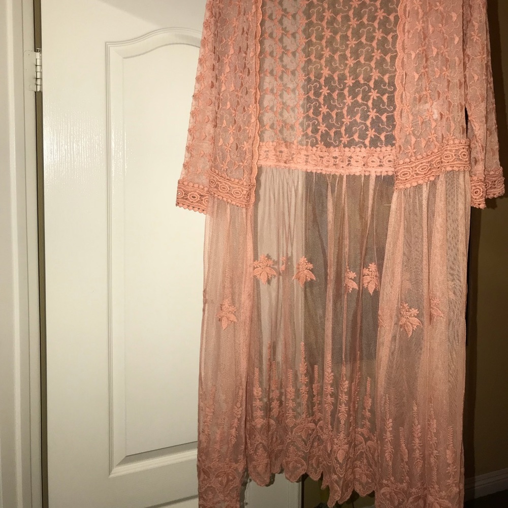Lacey kimono